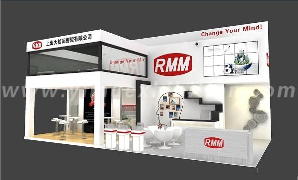 SinoCorrugated South double deck booth design