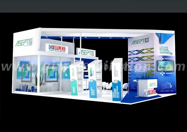 Propak China trade show stand builders