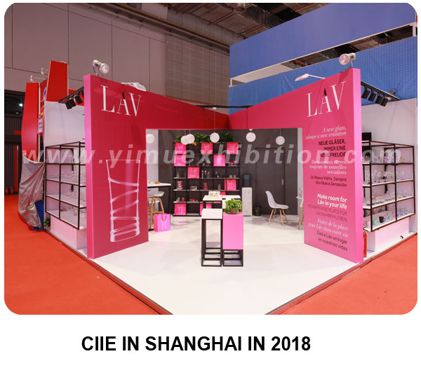 CIIE booth design and construction