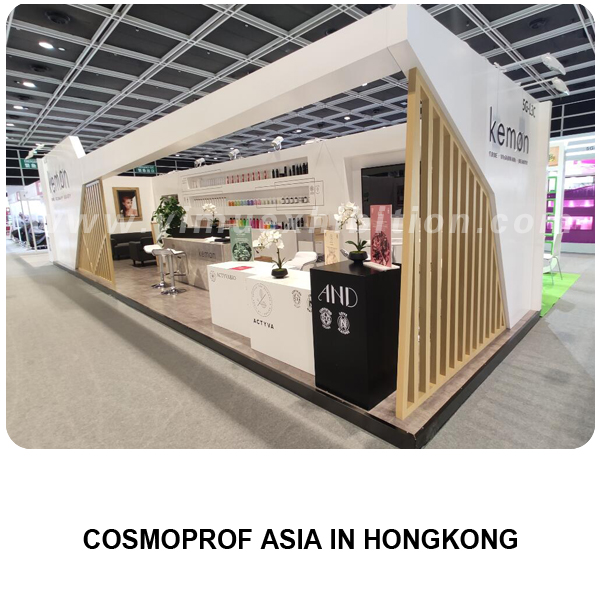 Hongkong stand builder for Cosmoprof Asia