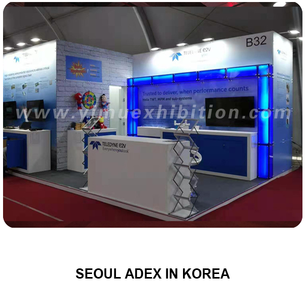 Exhibition stand contractor for Seoul ADEX Expo