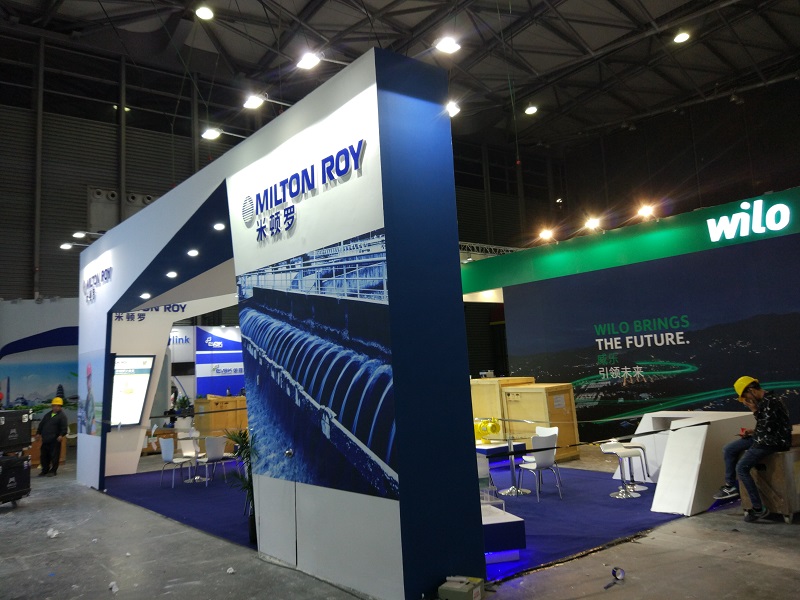 Trade show stand design and construction for IE expo China 2020