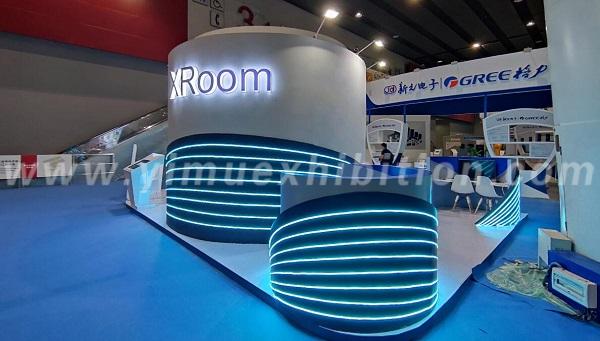 Exhibition booth design of Power China Guangzhou