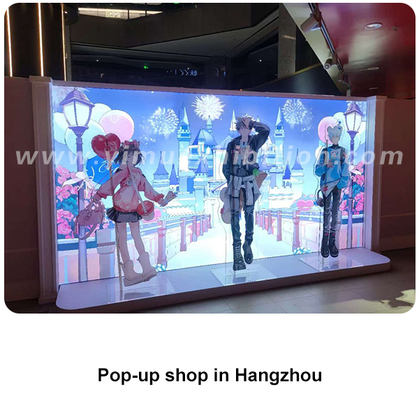 Pop-up shop in Hangzhou