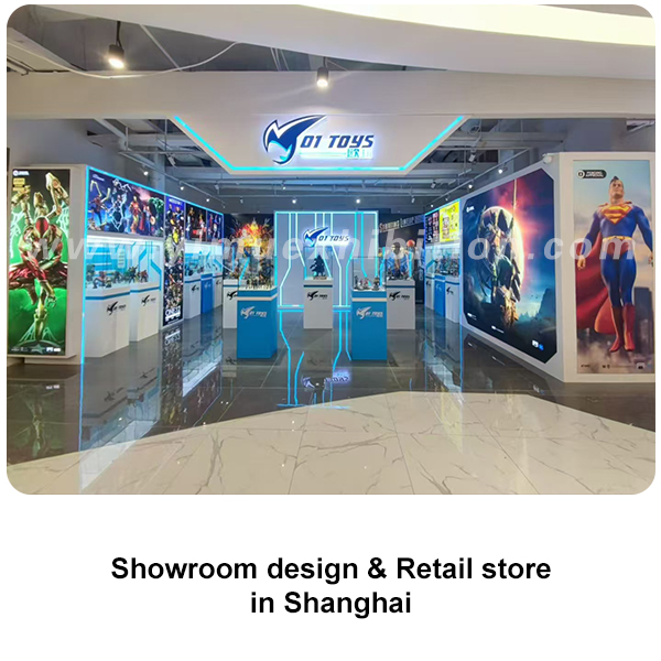 O1TOYS retail store&showroom